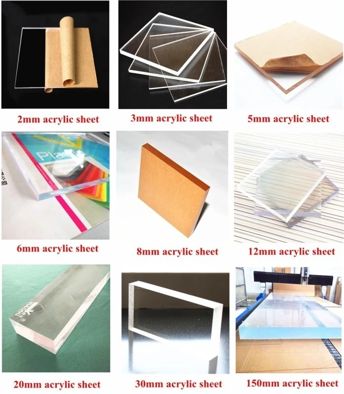 Hot Selling Transparent Acrylic Sheet PMMA Plastic